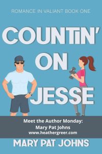 Cover of Countin' On Jesse with Meet the Author Monday: Mary Pat Johns overlay